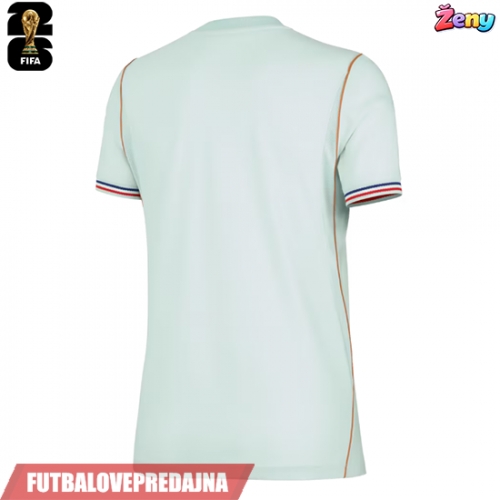 Lacne Ženy Futbalové dres Francúzsko MS 2026 Krátky Rukáv - Preč